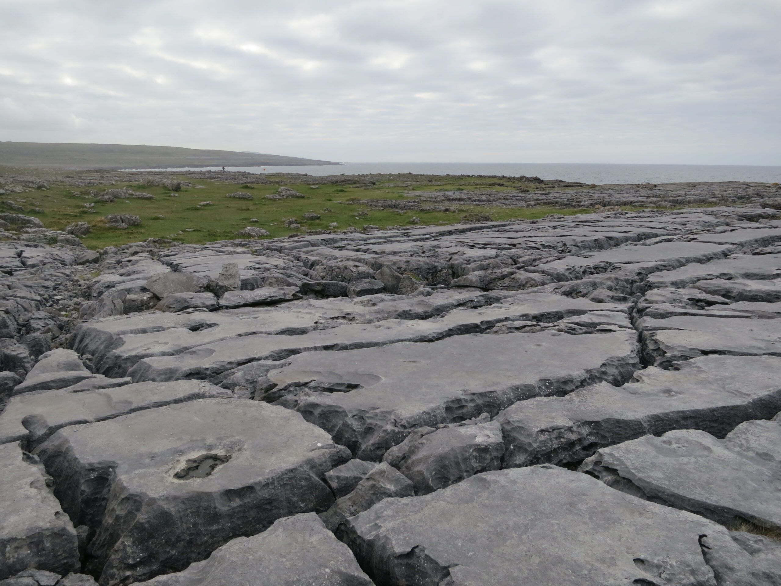 The Burren, never-ending rock formations in County Clare, Ireland.