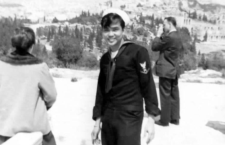 Guideposts: Winifredo D. Samoy in 1959, when he was stationed in Greece as a U.S. Navy 3rd petty officer third class