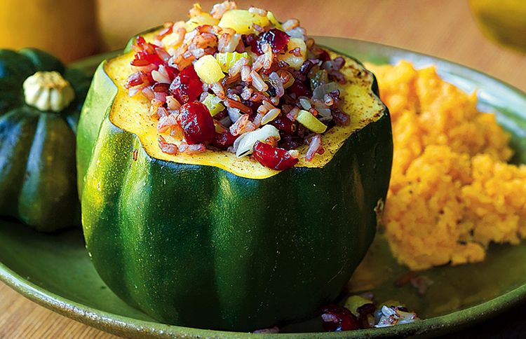 Guideposts: Squash Stuffed with Rice Medley