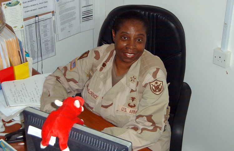 Guideposts: Lt. Col. Evelyn Smith-Florence, U. S. Army (Ret.), during her 15-month deployment in Iraq