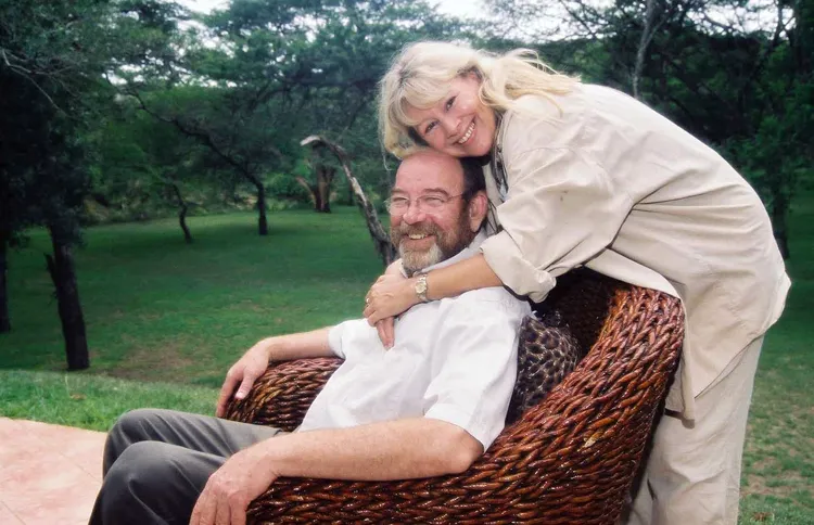 Guideposts: Françoise Malby Anthony with her late husband, Lawrence.