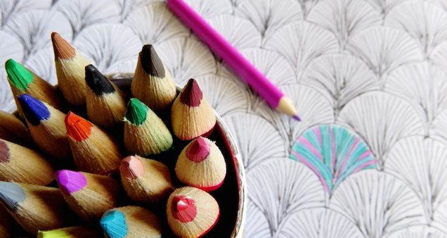 How a coloring book can help you pray.