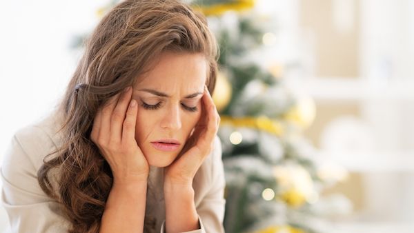 5 ways to beat the holidays blues when you're stressed or sad.