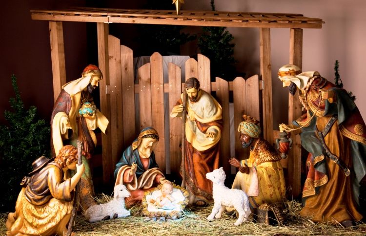 Celebrate Jesus This Christmas: Nativity scene