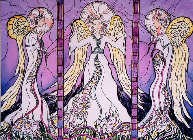 Guideposts: J. Renee Ekleberry's painting Blessed Spirits