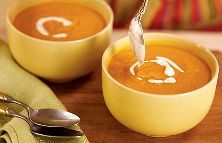 Favorite Winter Soup Recipes: Bella's Carrot, Orange and Fennel Soup better living recipes soups