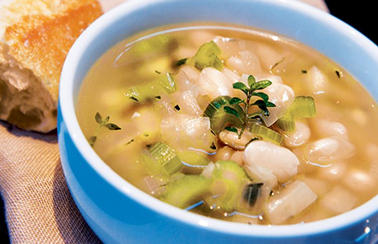 Favorite Winter Soup Recipes: Rebecca Katz's Tuscan White Bean Soup better living recipes soups