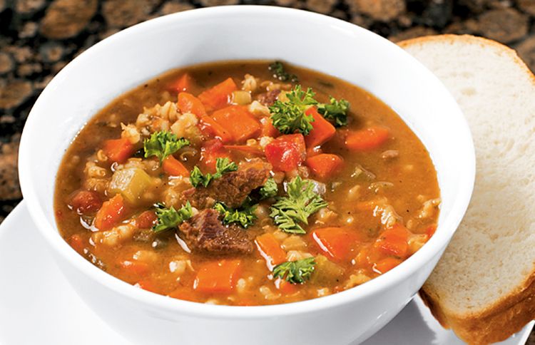 Favorite Winter Soup Recipes: Veggie Beef and Barley Soup better living recipes soups