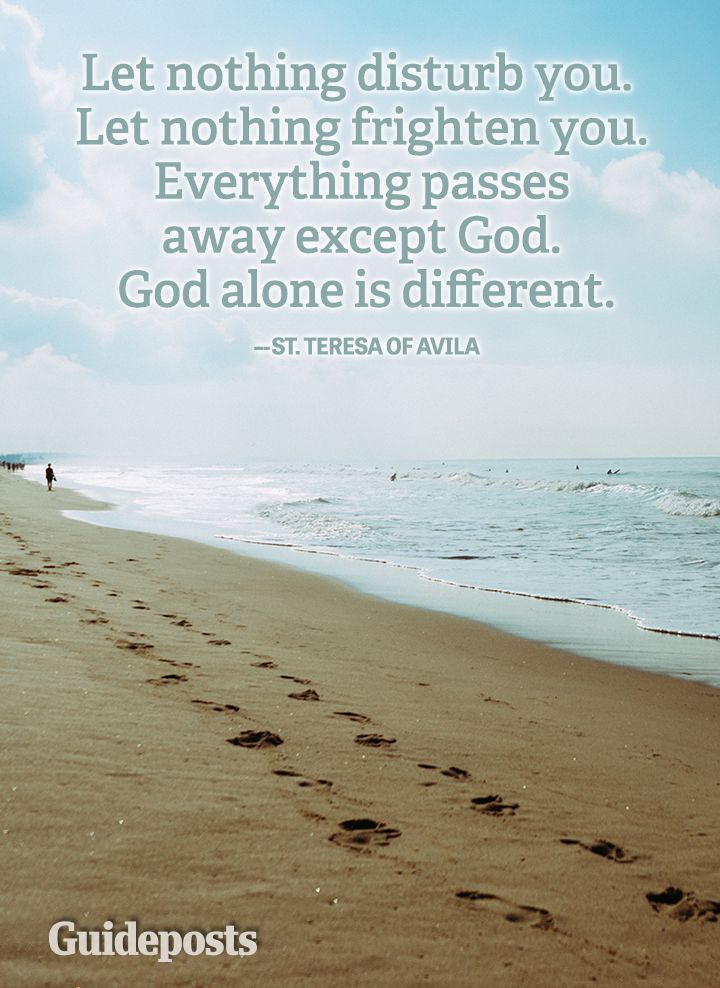 Faith God sufficient St Teresa of Avila