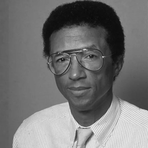 Arthur Ashe portrait saying Black History Month quotes