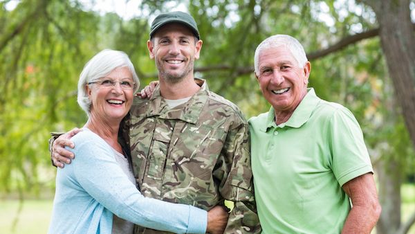 Letting go of expectations in a military family.