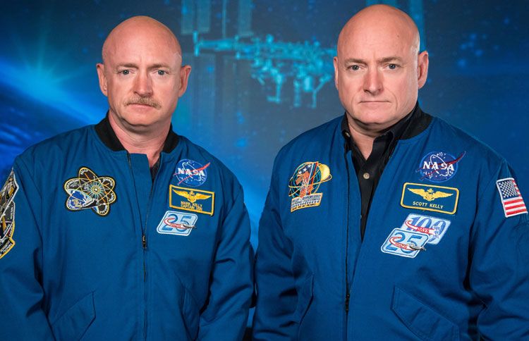 Guideposts: Twin brothers Mark and Scott Kelly, the only siblings to have traveled in outer space