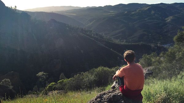 Searching for spirituality in Big Sur, California.