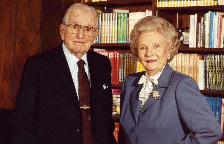 Dr. Norman Vincent Peale and Ruth Stafford Peale