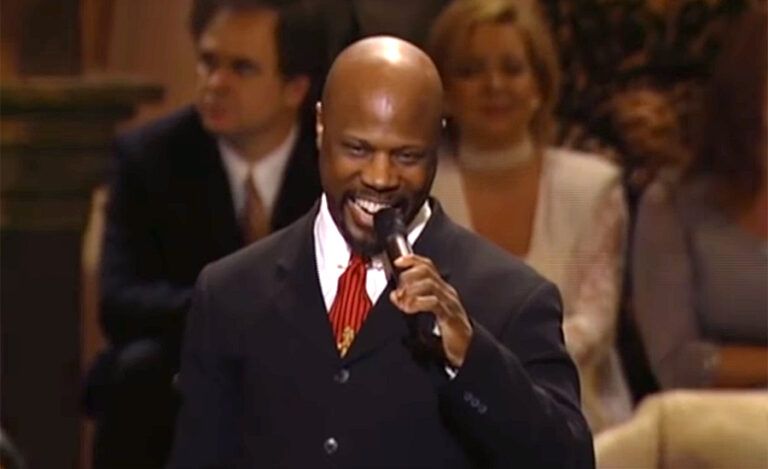 Acclaimed gospel singer Wintley Phipps performs at Carnegie Hall