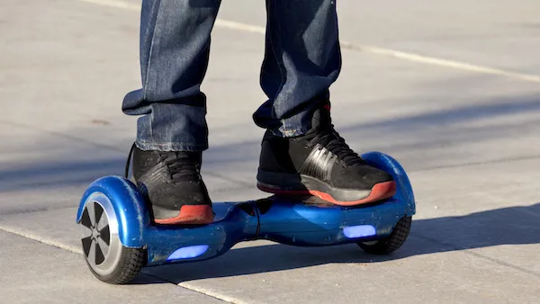 Learning trust from a hover board