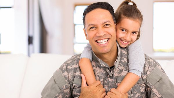 Honor military parents on Parents' Day.