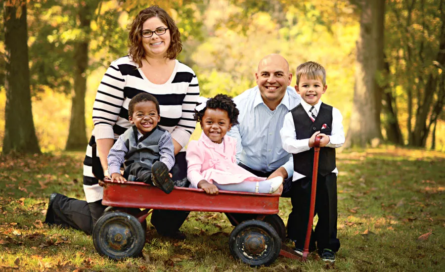 Ezra, Naomi and Eli bring their parents three times the joy.