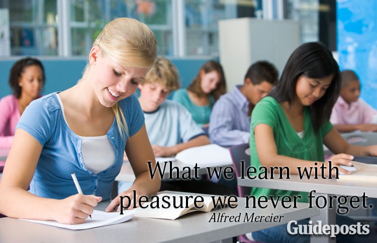 What we learn with pleasure, we never forget.--Alfred Mercier