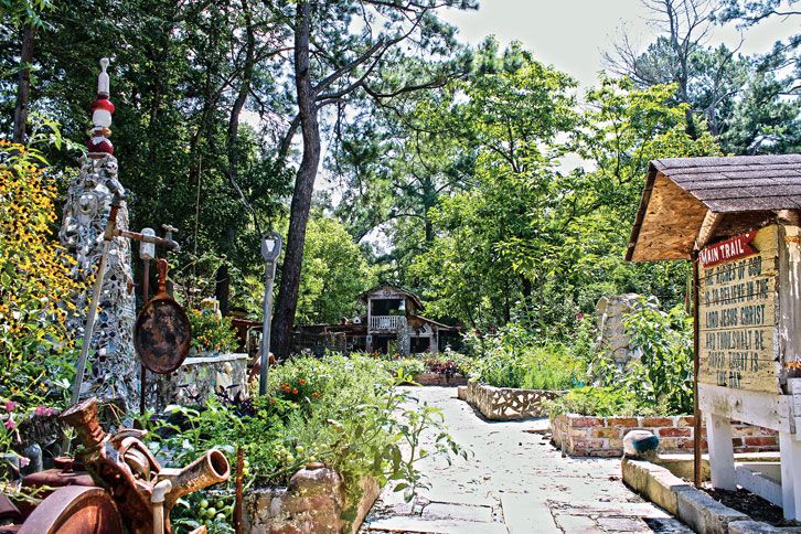 Howard Finster's Paradise Garden in Summerville, Georgia