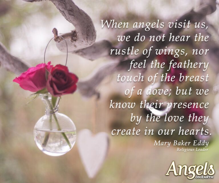 Angel Quote - Mary Baker Eddy