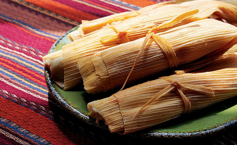 Cheryl Alters Jamison's New Mexican Pork-and-Red Chili Tamales