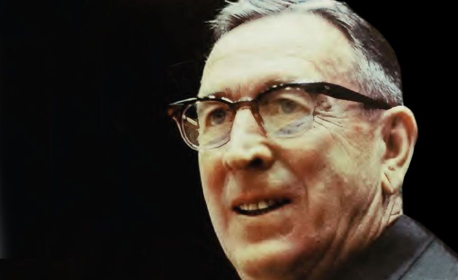 Hall of Fame college basketball coach John Wooden