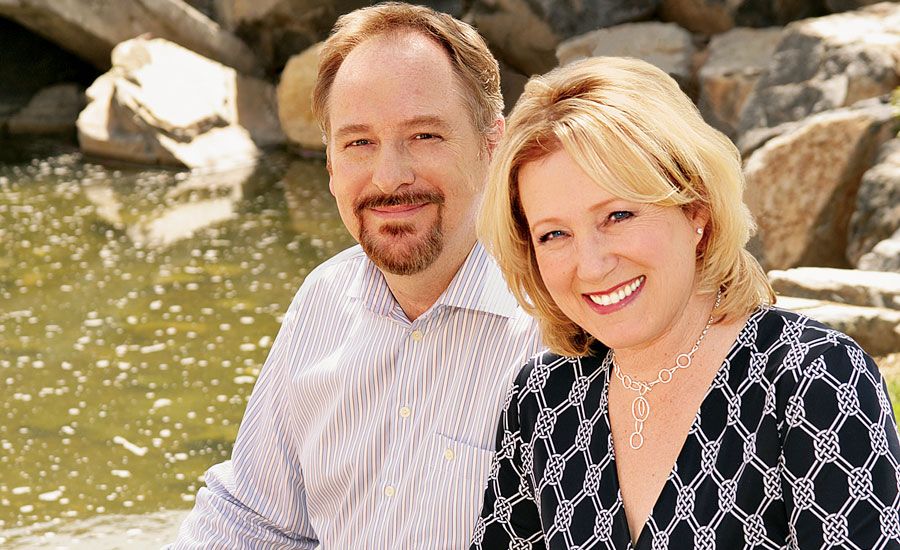 Kay Warren with her husband, pastor Rick Warren