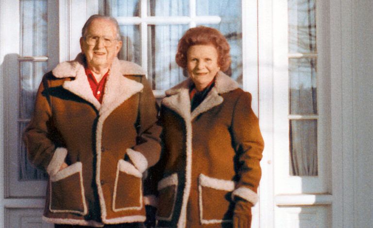Guideposts founder Norman Vincent Peale and his wife, Ruth Stafford Peale