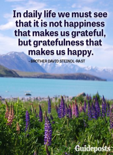 Brother David Steindl-Rast Happiness, Gratitude Quote
