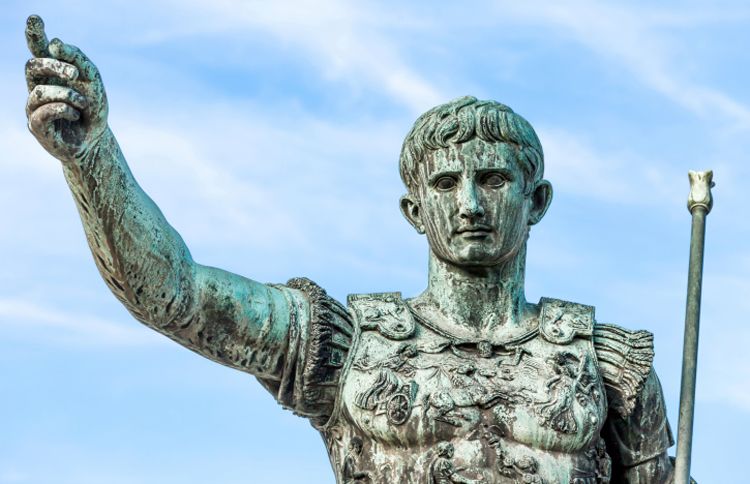 Augustus Caesar statue in Rome, The Christmas Story, Guideposts