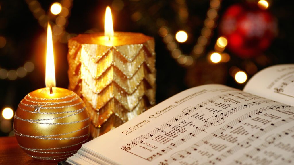 Pray some Christmas carols.