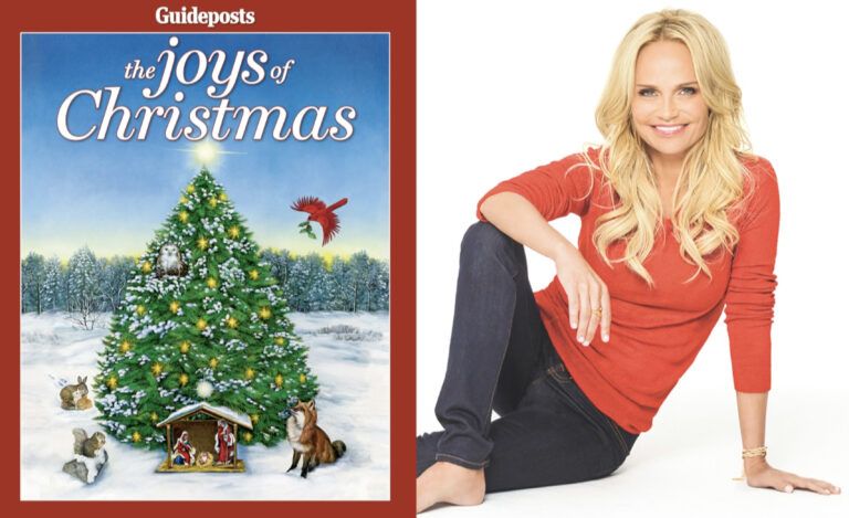 Star of stage and screen Kristin Chenoweth, featured in Guideposts' The Joys of Christmas 2016