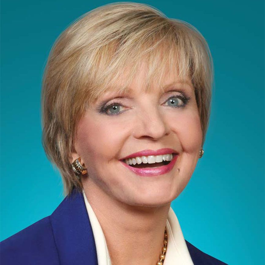 Actress Florence Henderson