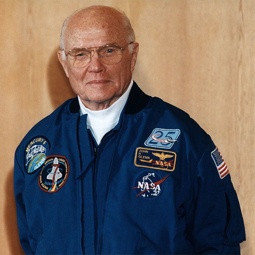 Former astronaut and senator John Glenn
