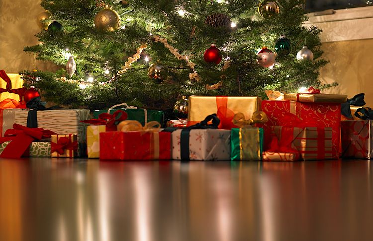 Guideposts: Unopened presents under the Christmas tree