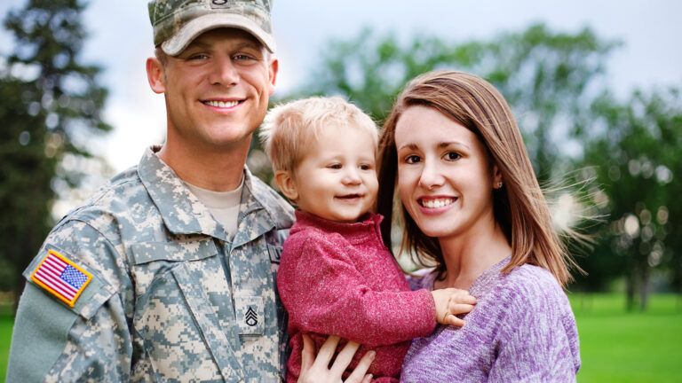 Is there a military family in your community?