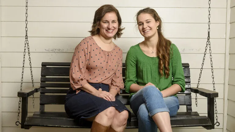 Laura Boggs and her daughter Maggie