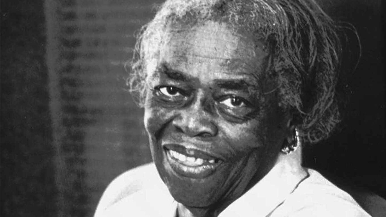 Oseola McCarty smiles as an inspirational figure for Black History Month
