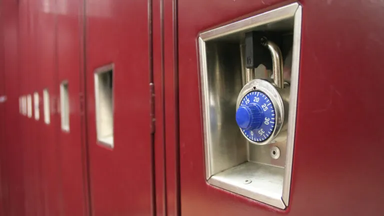 A gym lock and a mystery.