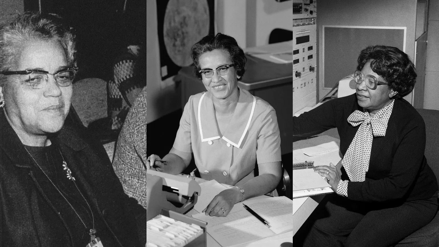 Dorothy Vaughan, Katherine Johnson and Mary Jackson