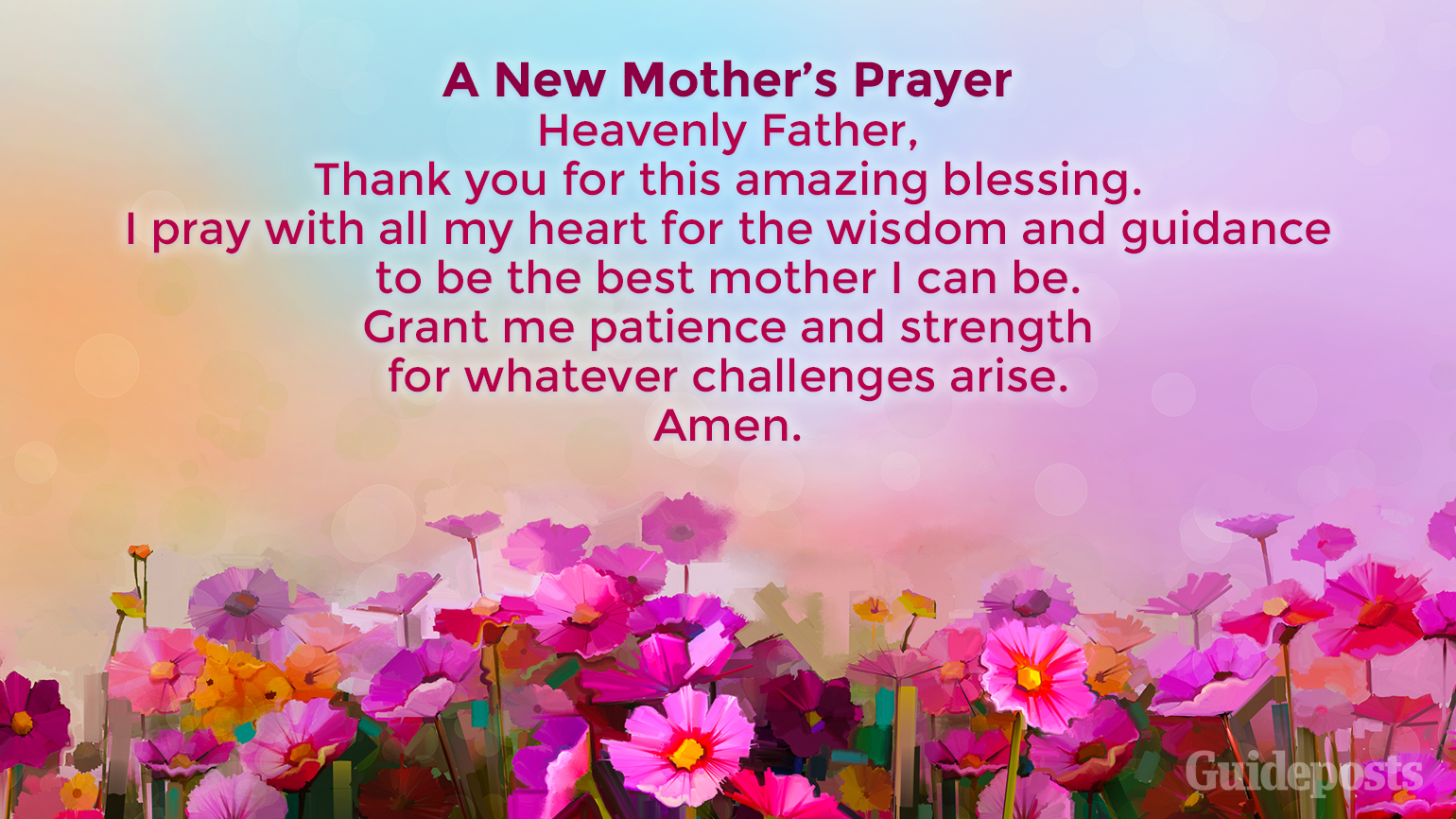 Celebrate motherhood with these 9 prayers and blessings.