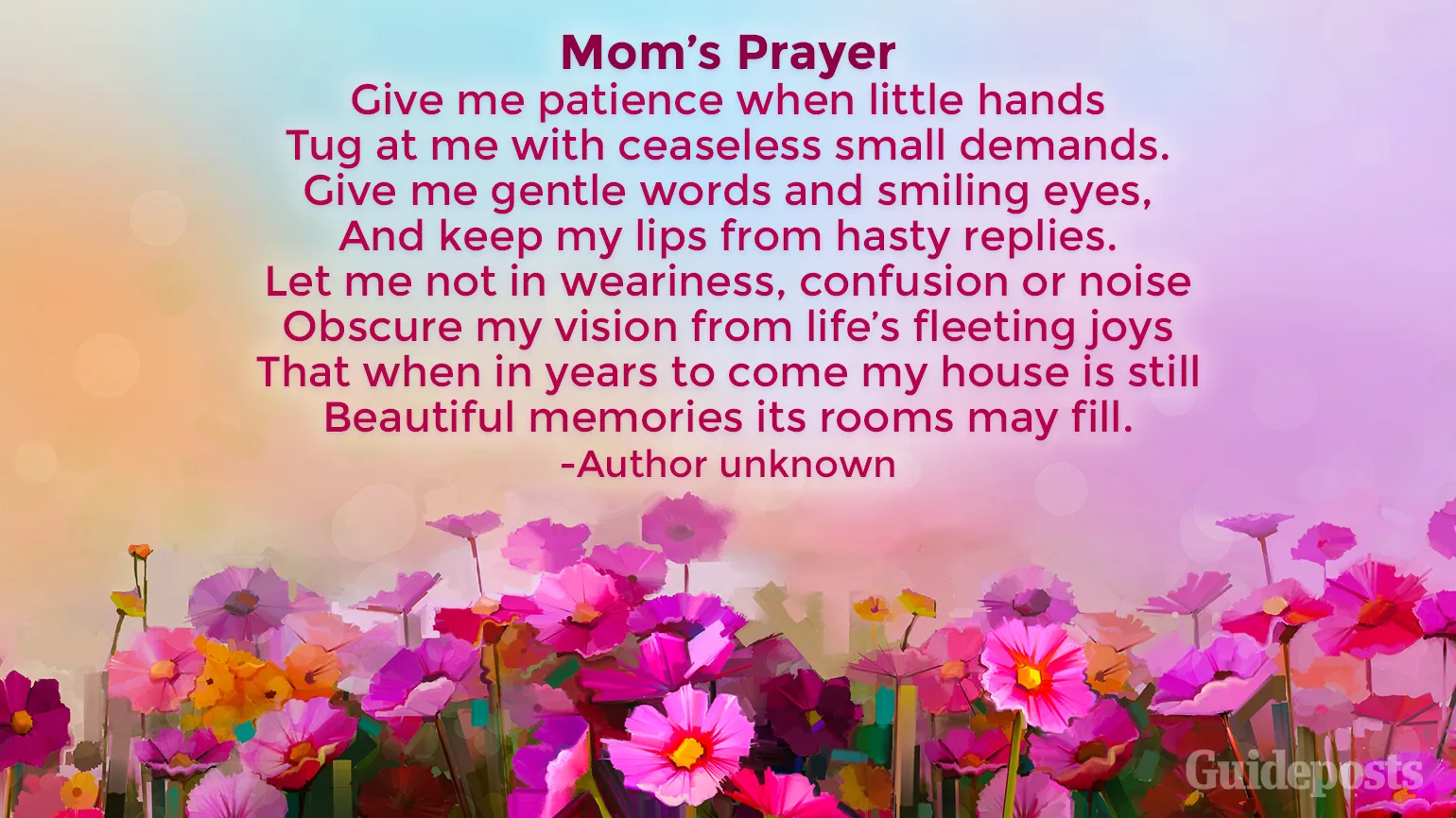 Celebrate motherhood with these 9 prayers and blessings.