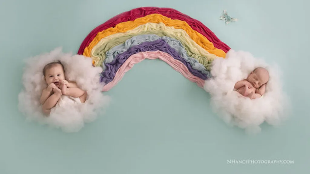 These Rainbow Babies Inspire in Adorable Photo Shoot