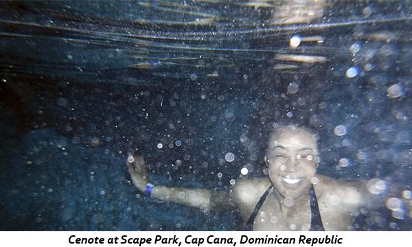 Cenote at Scape Park, Punta Cana, Dominican Republic