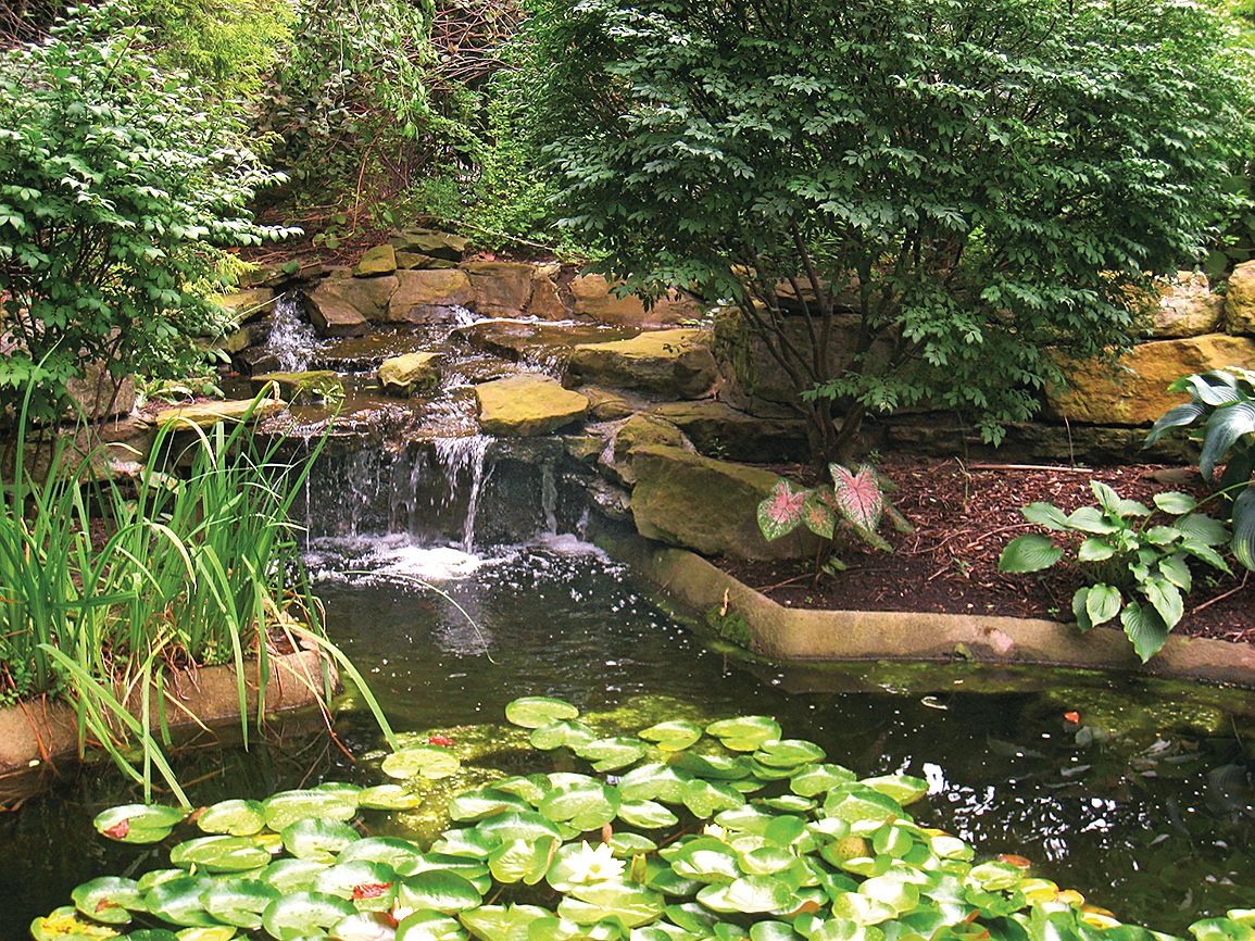 Rodef Shalom Biblical Botanical Garden in Pittsburgh, Pennsylvania