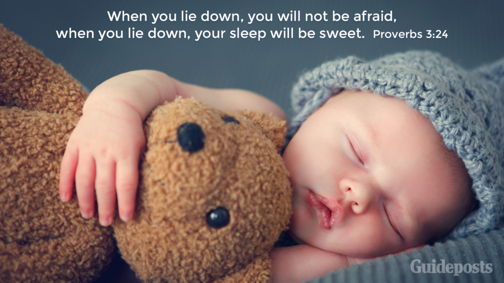 7 Bible Verses for a Good Night's Sleep "When you lie down, you will not be afraid, when you lie down, your sleep will be sweet  Proverbs 3:24 Faith and Prayer Bible Resources