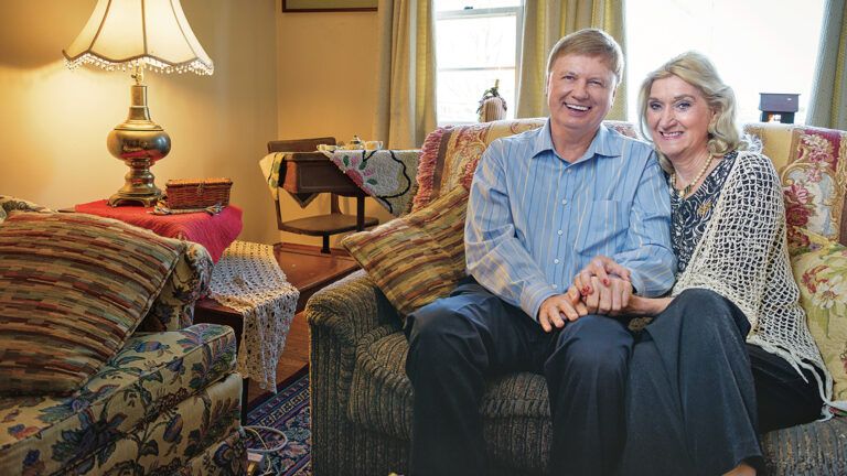 John and his wife, Trish, are closer than ever today