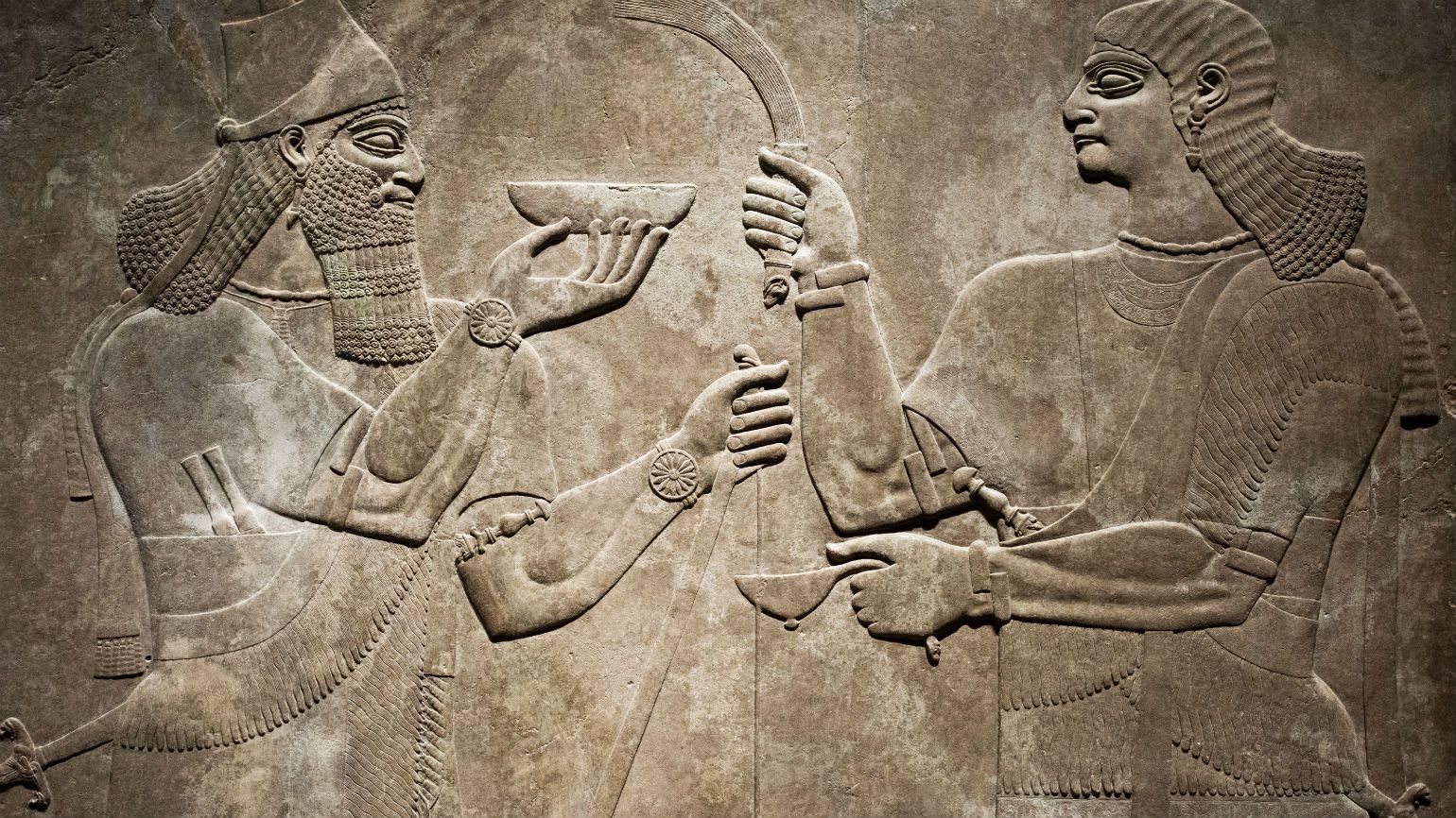 Babylonian carving
