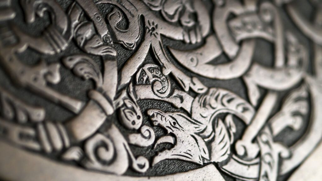 Viking carvings